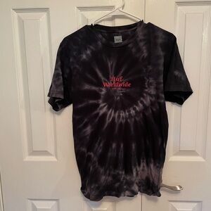 Huf Short sleeve tee size men’s small black tie dye